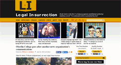 Desktop Screenshot of legalinsurrection.com